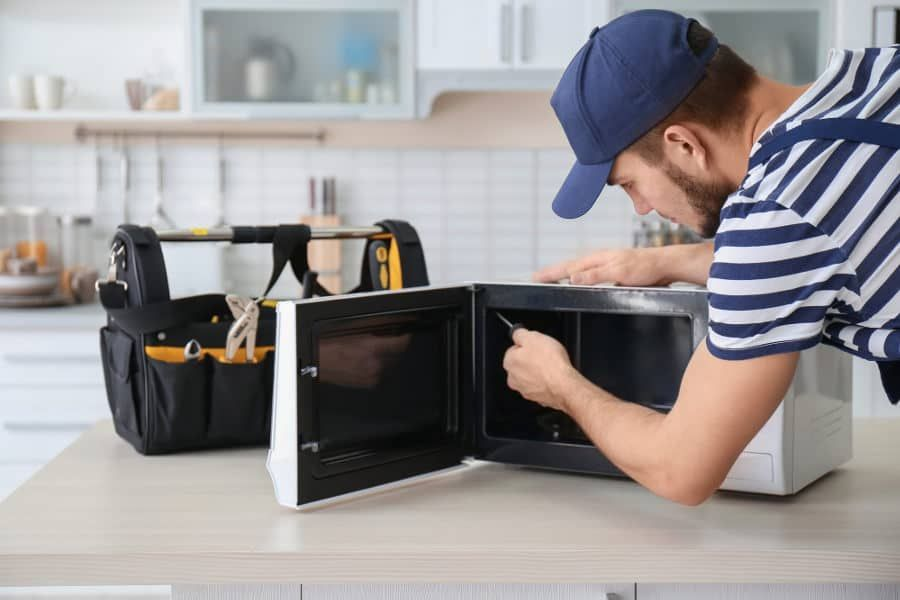 Microwave Oven Heating Repair